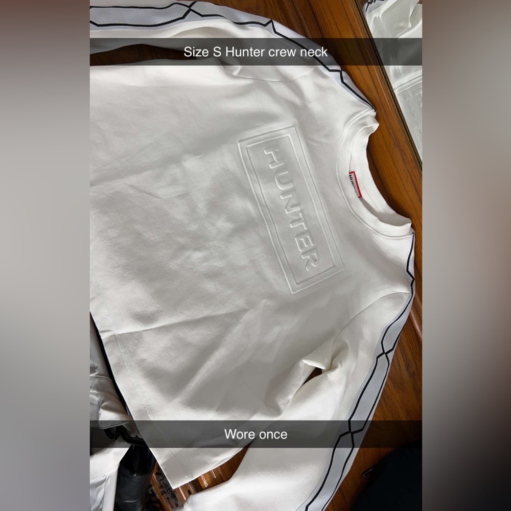 Size: Small, Brand: hunter, color: white